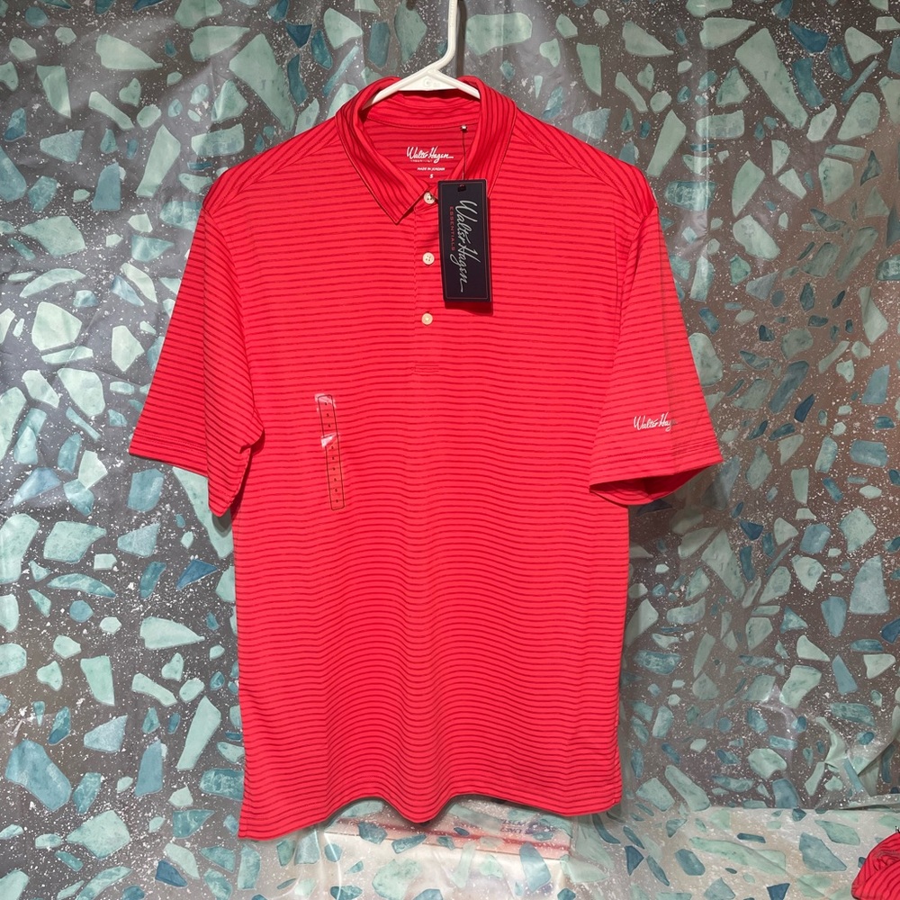 Walter Hagen Men’s Golf Polo Wild Fire Orange
